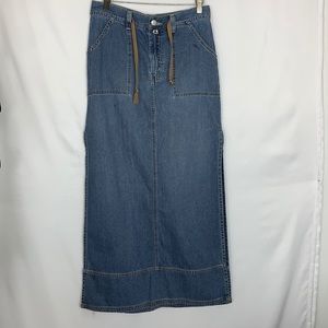 Lucky Brand denim maxi p228
